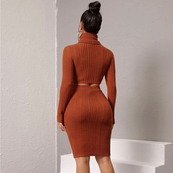 knit sweater top & skirt - Picture 9 of 16